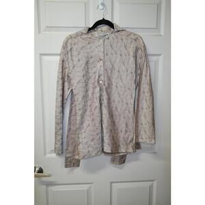 99' Jean Paul Gaultier pour GIBO Wave Long Sleeve Button-Up